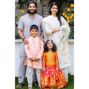 Allu Arjun Family Photo