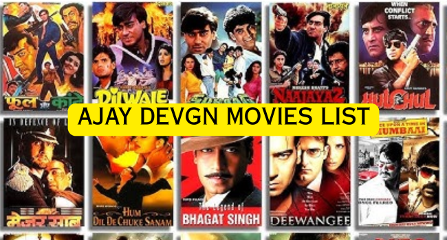 Ajay Devgn Movies List