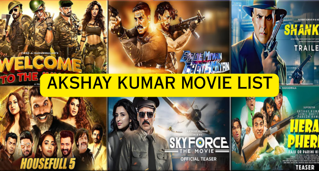 Akshay Kumar Upcoming Movies List