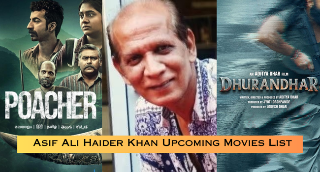 Asif Ali Haider Khan Upcoming Movies List