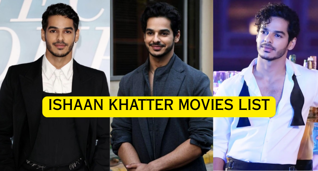 Ishaan Khatter New Movies Ishaan Khatter New Movies