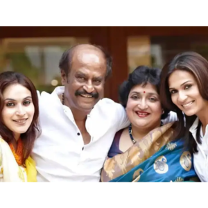 Latha Rajinikanth Family Photo Latha Rajinikanth Family Photo