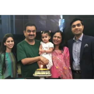 Paridhi Adani Family