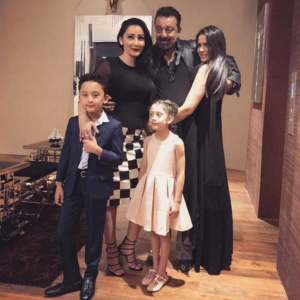Sanjay Dutt With His Family Sanjay Dutt With His Family