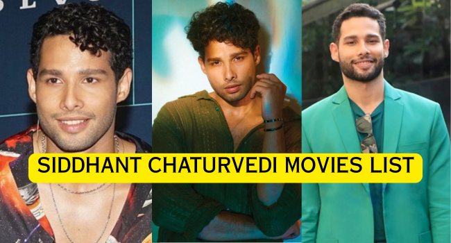 Siddhant Chaturvedi Movies Latest Siddhant Chaturvedi Movies Latest