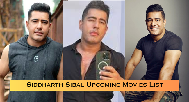 Siddharth Sibal Upcoming Movies List