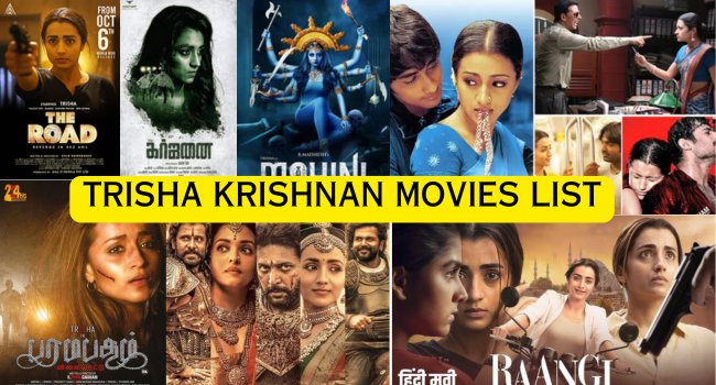 Trisha Krishnan Movies List
